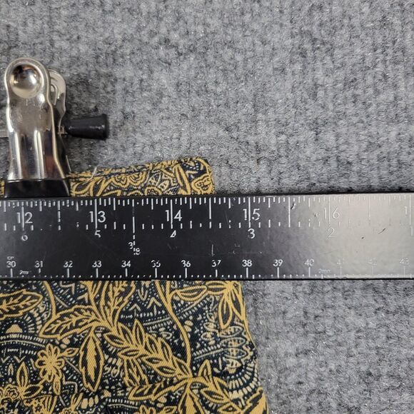 SOFT SURROUNDINGS 2DU27 Tan Blue Floral Medallion Superla Stretch Pants SIZE XS - Picture 9 of 11